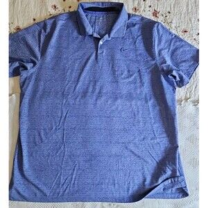 Nike Dri-Fit Polo Golf Shirt Vented Collar 2XL, MINT!!